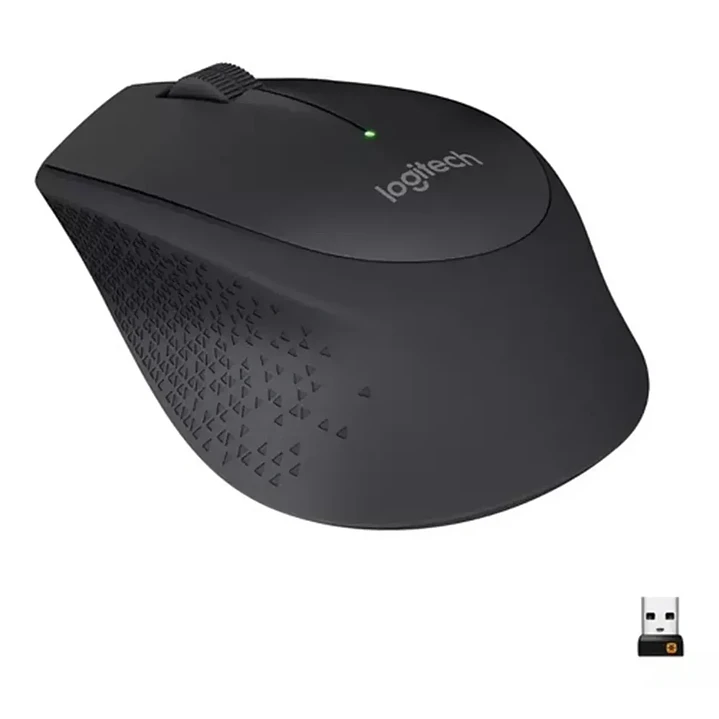Mouse Logitech M280 Inalámbrico Negro 2.4 GHz 1000 DPI 1