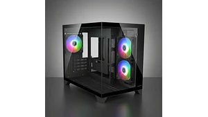 Gabinete Cougar FV150 MINI RGB Mini Torre m-ATX Negro