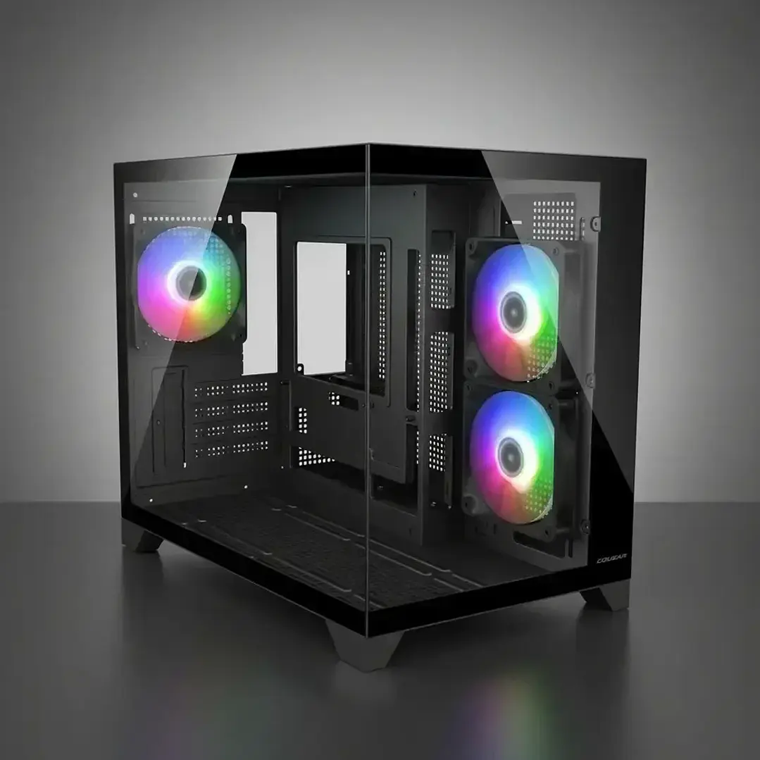 Gabinete Cougar FV150 MINI RGB Mini Torre m-ATX Negro 1