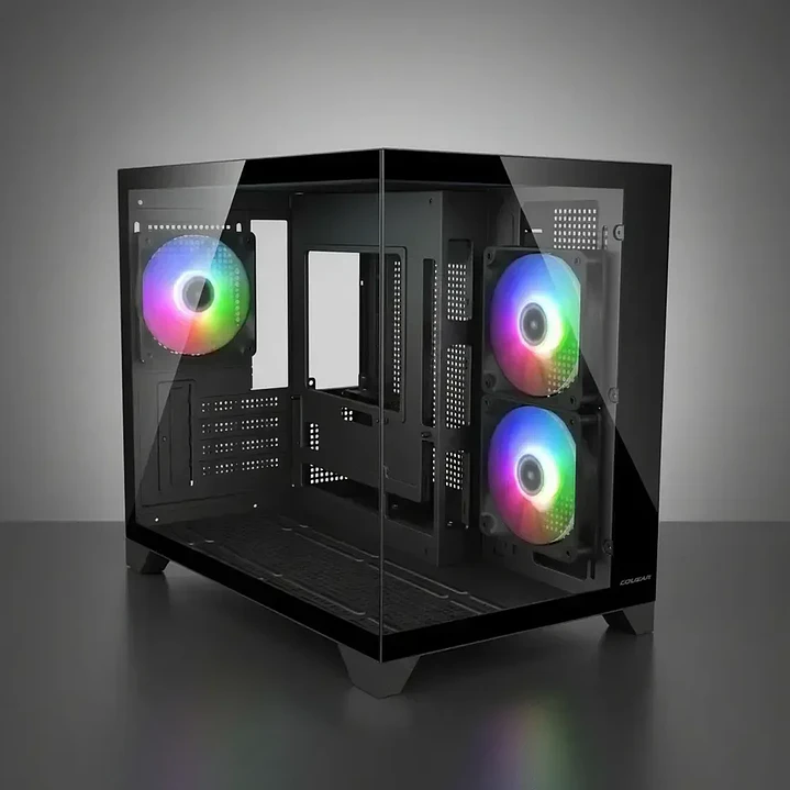 Gabinete Cougar FV150 MINI RGB Mini Torre m-ATX Negro 1