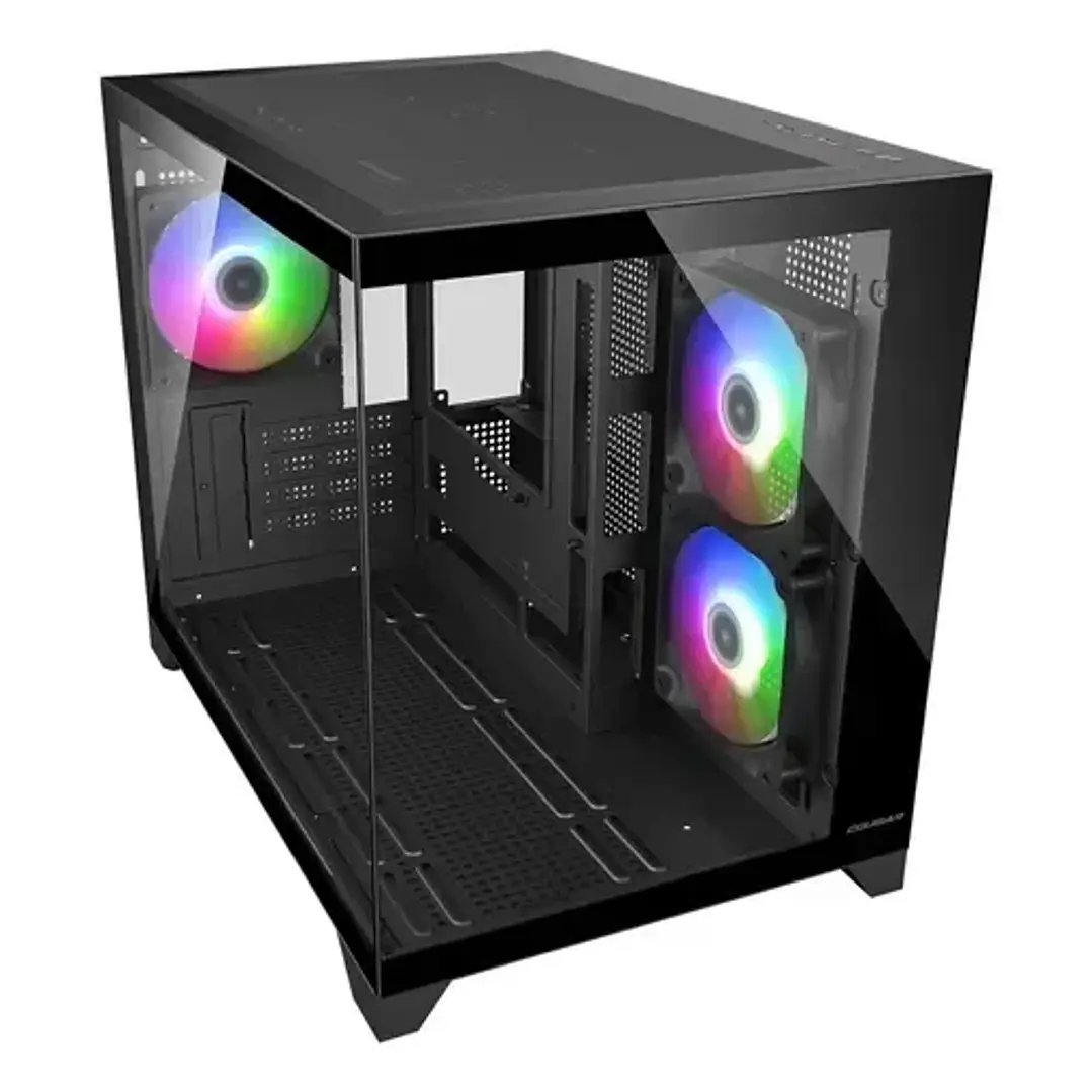 Gabinete Cougar FV150 MINI RGB Mini Torre m-ATX Negro 4