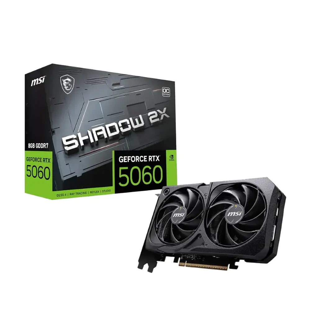 Tarjeta de Video MSI GeForce RTX 5060 8GB GDDR7 PCIe 5.0 1