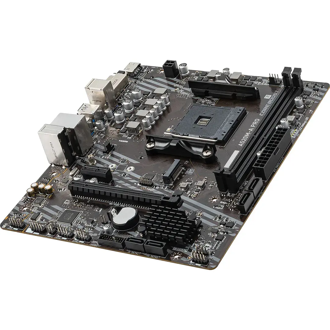 Placa Madre MSI A520M-A PRO AM4 A520 2x DDR4 2