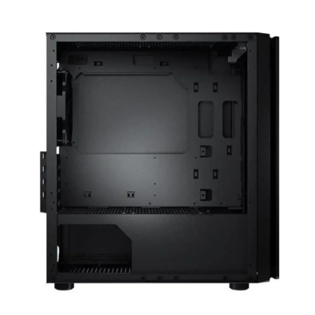 Gabinete Cougar Purity Black Micro-ATX con panel lateral de vidrio templado 3