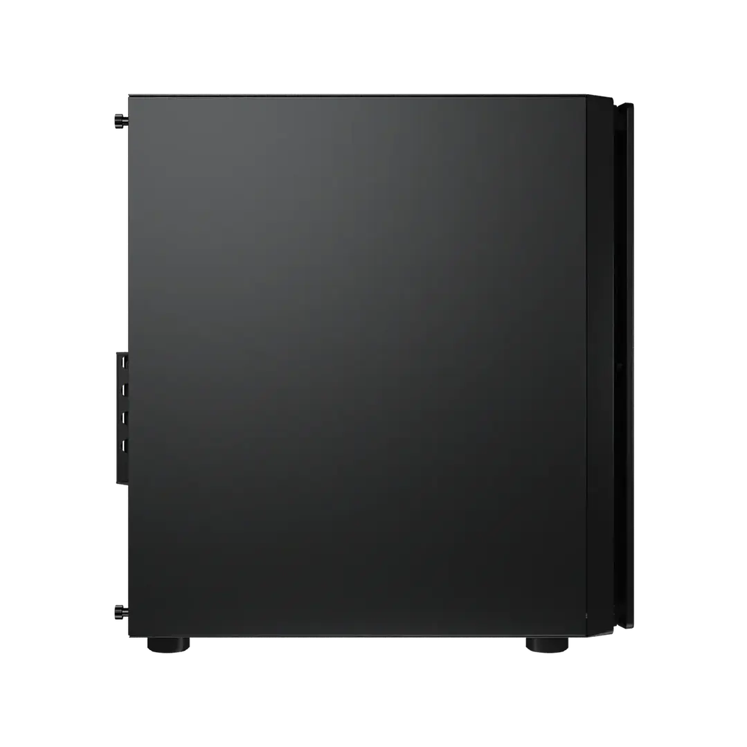 Gabinete Cougar Purity Black Micro-ATX con panel lateral de vidrio templado 4