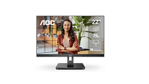 Monitor AOC 22E2HM 22 pulgadas Full HD 75 Hz para oficina
