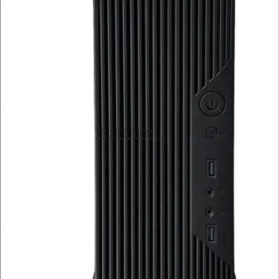 Gabinete Slim 103E Micro-ATX / Mini-ITX con fuente 750W y USB-C 4