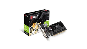 Tarjeta de Video MSI GeForce GT 710 2 GB GDDR3 Low Profile