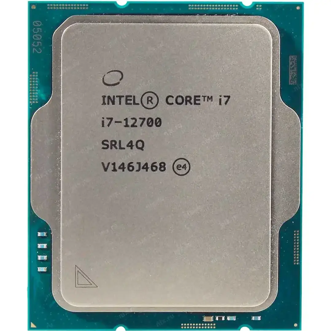 Procesador Intel Core i7-12700 LGA1700 12 núcleos 20 hilos con gráficos integrados 3