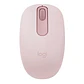 Mouse Logitech M196 Bluetooth Rosado Óptico para oficina - Miniatura 2