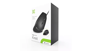 Mouse Klip Xtreme Krest KMO-505 Óptico USB Ergonómico derecho