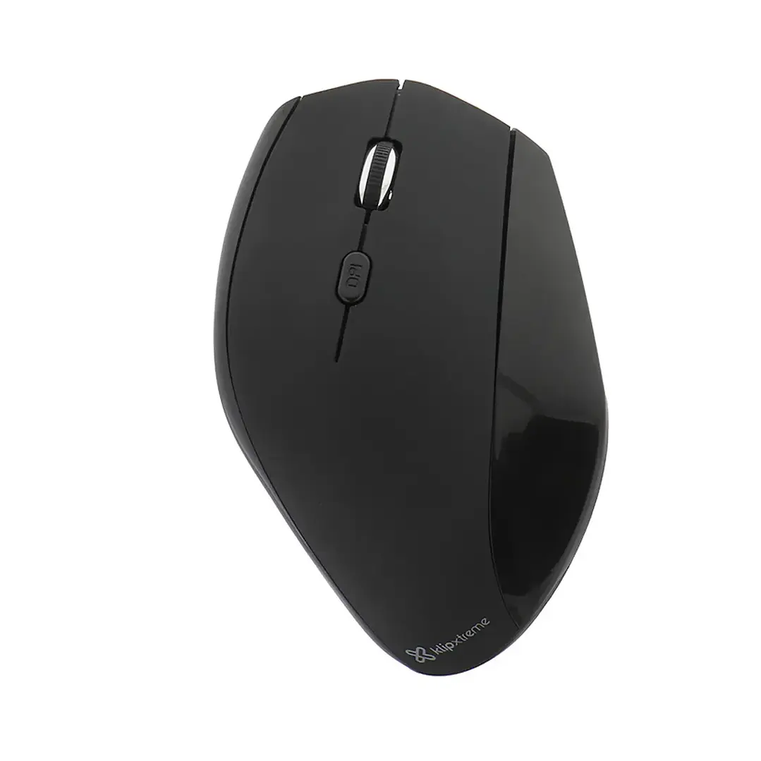Mouse Klip Xtreme KMW-390 Inalámbrico 2.4 GHz Vertical para diestros 3