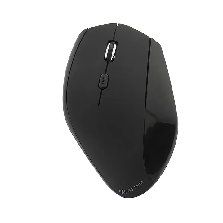 Mouse Klip Xtreme KMW-390 Inalámbrico 2.4 GHz Vertical para diestros 3