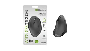 Mouse Klip Xtreme KMW-390 Inalámbrico 2.4 GHz Vertical para diestros