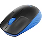 Mouse Logitech M190 Óptico Negro/Azul Inalámbrico 2.4 GHz - Miniatura 2