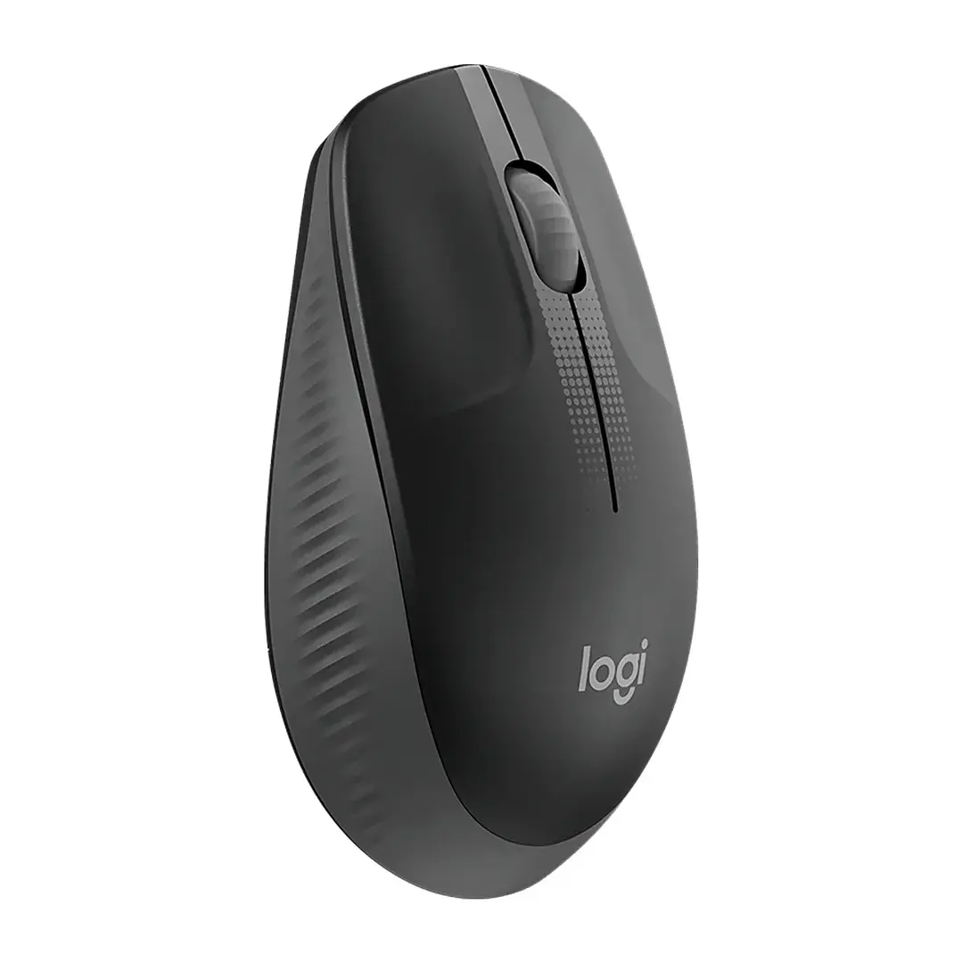 Mouse Logitech M190 Inalámbrico Negro/Gris 1000 DPI Óptico 2