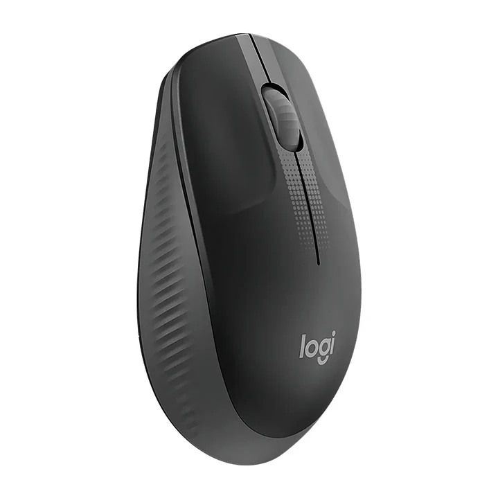 Mouse Logitech M190 Inalámbrico Negro/Gris 1000 DPI Óptico 2