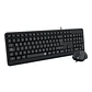 Combo teclado y mouse Redragon BS-7092 USB cableado - Miniatura 1