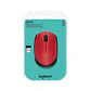 Mouse Logitech M170 Rojo Inalámbrico 2.4 GHz Óptico para oficina - Miniatura 1
