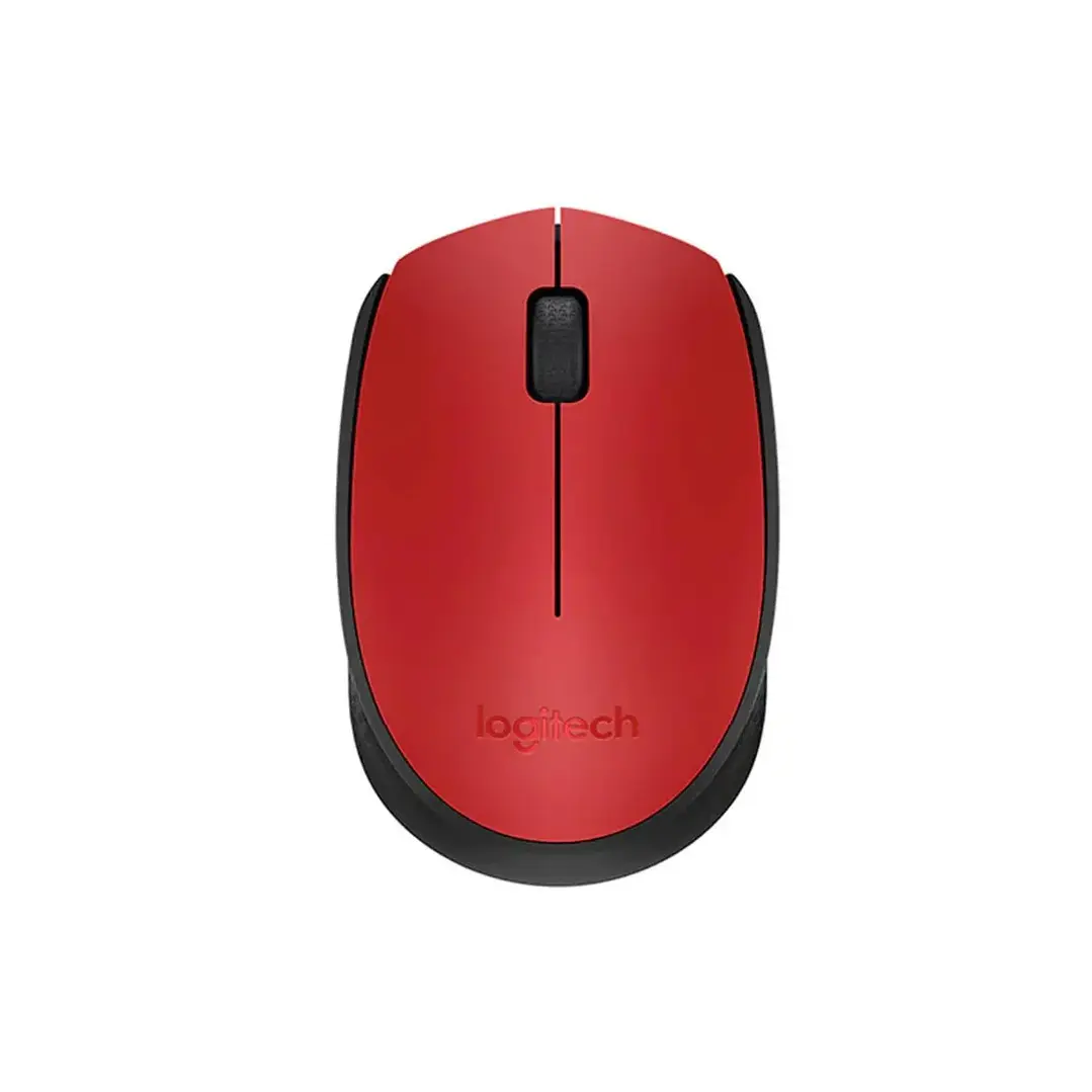 Mouse Logitech M170 Rojo Inalámbrico 2.4 GHz Óptico para oficina 3