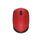 Mouse Logitech M170 Rojo Inalámbrico 2.4 GHz Óptico para oficina - Miniatura 3