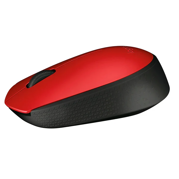 Mouse Logitech M170 Rojo Inalámbrico 2.4 GHz Óptico para oficina 2