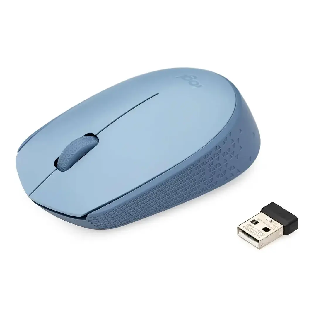 Mouse Logitech M170 Celeste Inalámbrico 2.4 GHz 1