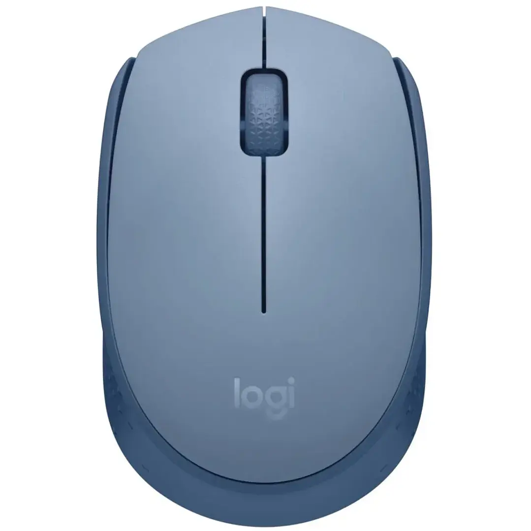 Mouse Logitech M170 Celeste Inalámbrico 2.4 GHz 3