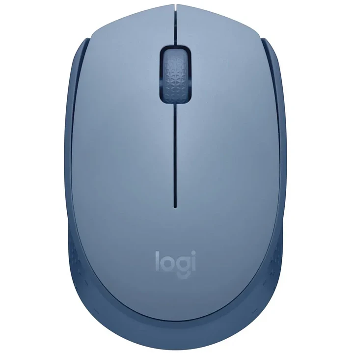 Mouse Logitech M170 Celeste Inalámbrico 2.4 GHz 3