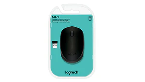 Mouse Logitech M170 Negro Inalámbrico 2.4 GHz Óptico