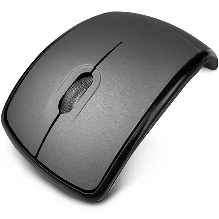 Mouse Klip Xtreme KMW-375GR Inalámbrico Plegable 1000 DPI 2