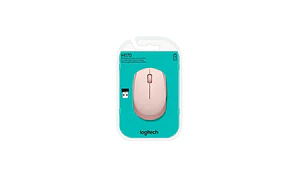 Mouse Logitech M170 Rosado Inalámbrico 2.4 GHz y receptor USB