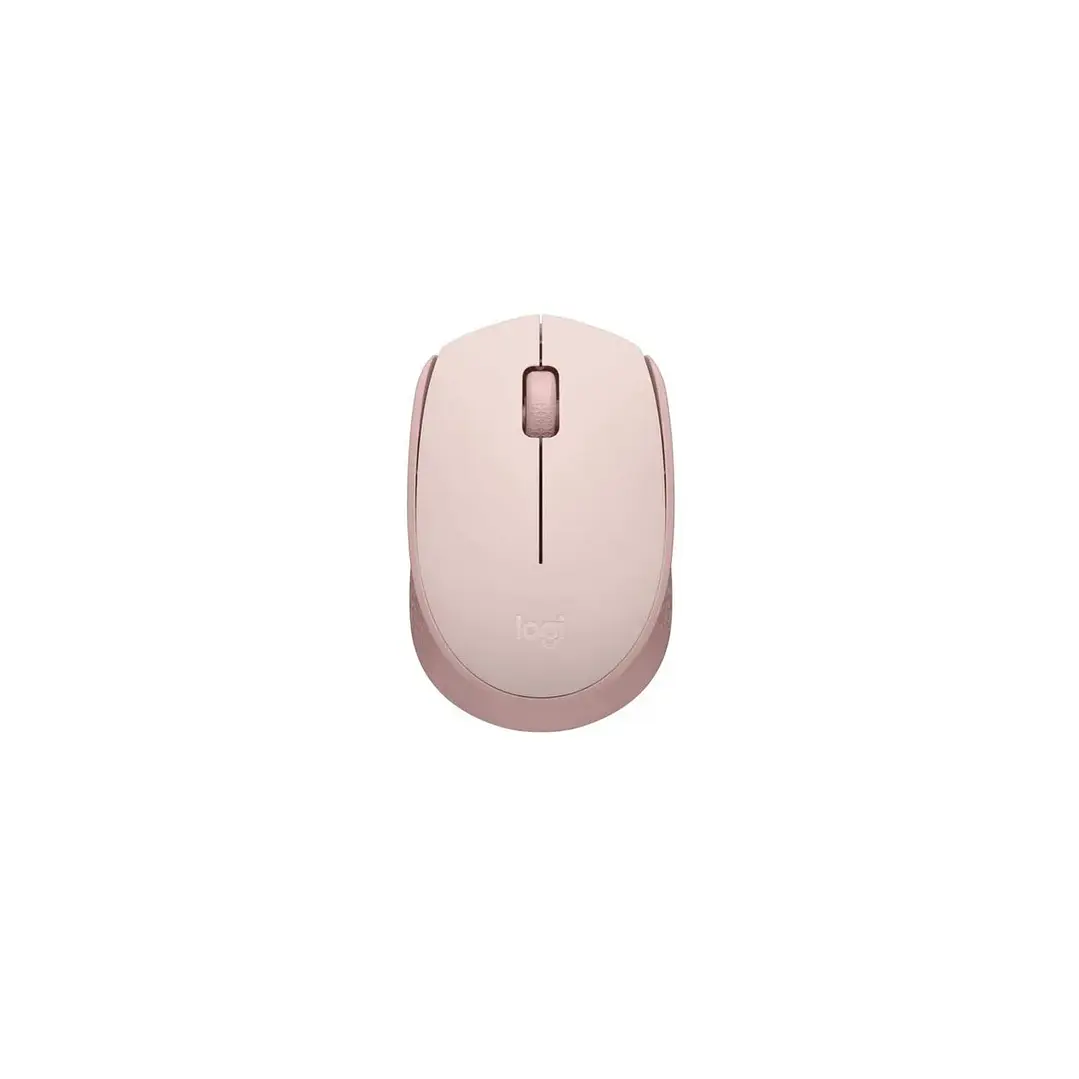 Mouse Logitech M170 Rosado Inalámbrico 2.4 GHz y receptor USB 3