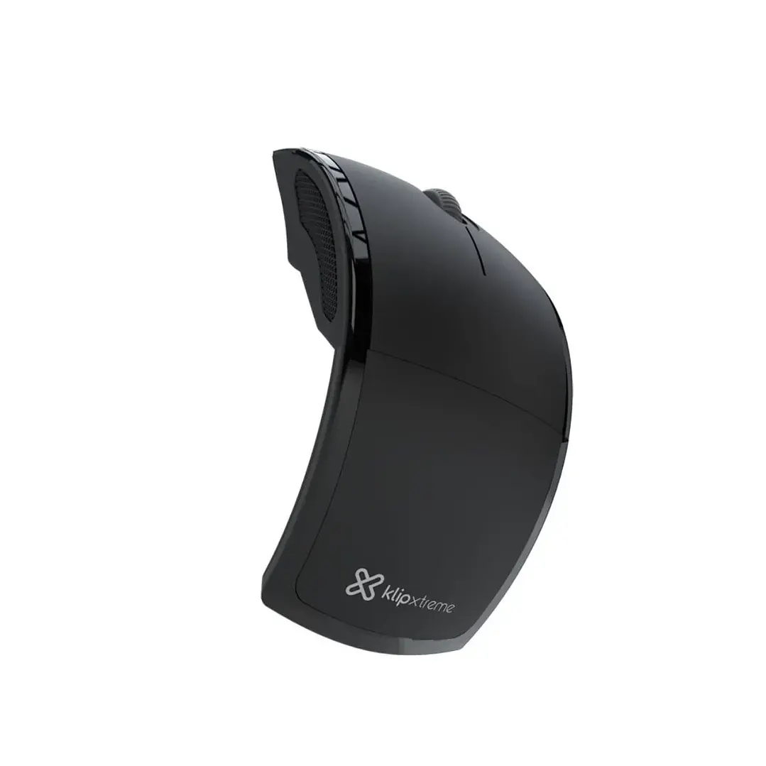 Mouse Klip Xtreme Lightflex KMW-375BK Inalámbrico 2.4 GHz Ambidiestro 2