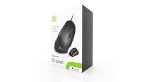 Mouse Klip Xtreme KMO-506 Óptico Ergonómico USB para diestros