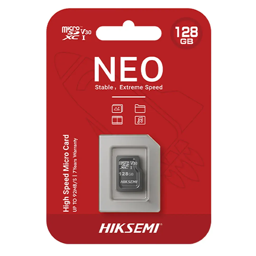 Micro SD Hiksemi NEO 128GB Micro SDXC Almacenamiento portátil 2