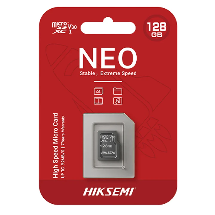 Micro SD Hiksemi NEO 128GB Micro SDXC Almacenamiento portátil 2