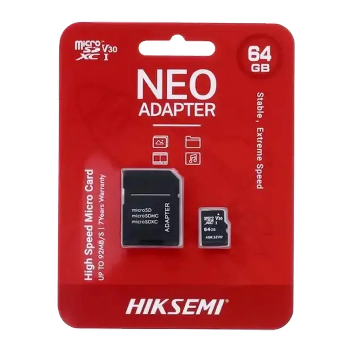 Micro SD Hiksemi NEO 64GB UHS-I Class 10