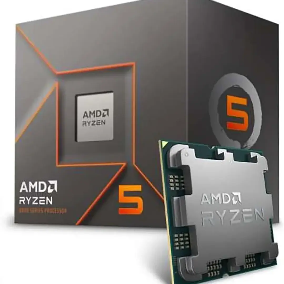 Procesador AMD Ryzen 5 8400F AM5 6 núcleos 12 hilos con cooler 1