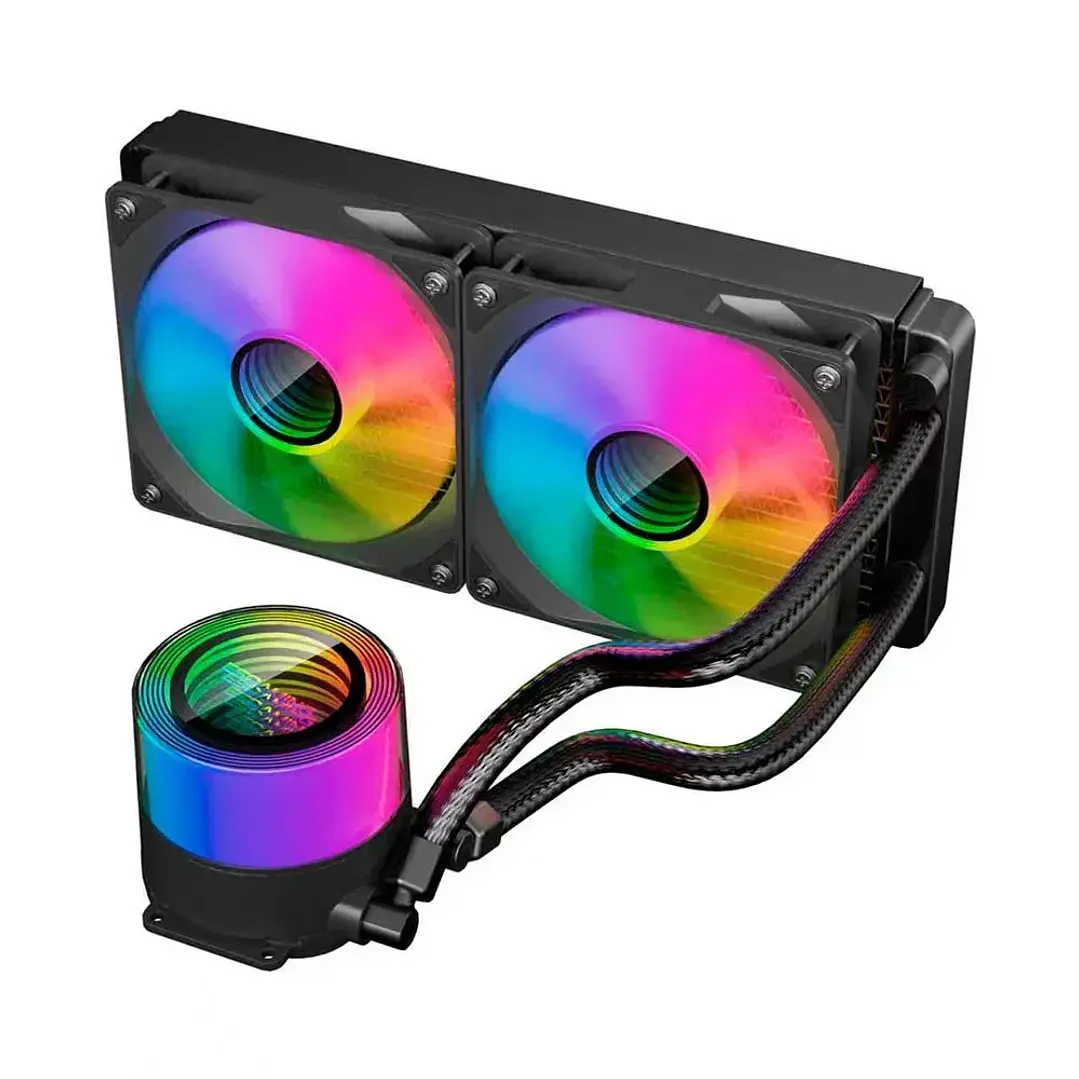 Cooler CPU ESGAMING CZ-240B-BK ARGB 240 Radiador 240 mm 1