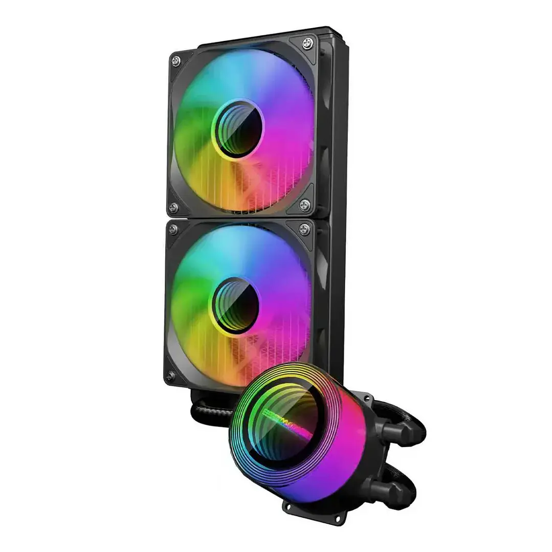 Cooler CPU ESGAMING CZ-240B-BK ARGB 240 Radiador 240 mm 2
