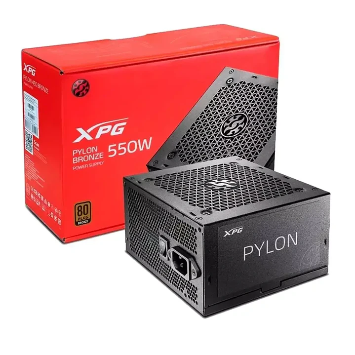 Fuente de Poder XPG 550W 80 Plus Bronze No modular 1
