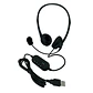 Audífonos Tecmaster TM-100559 USB On-Ear Negro para oficina - Miniatura 2