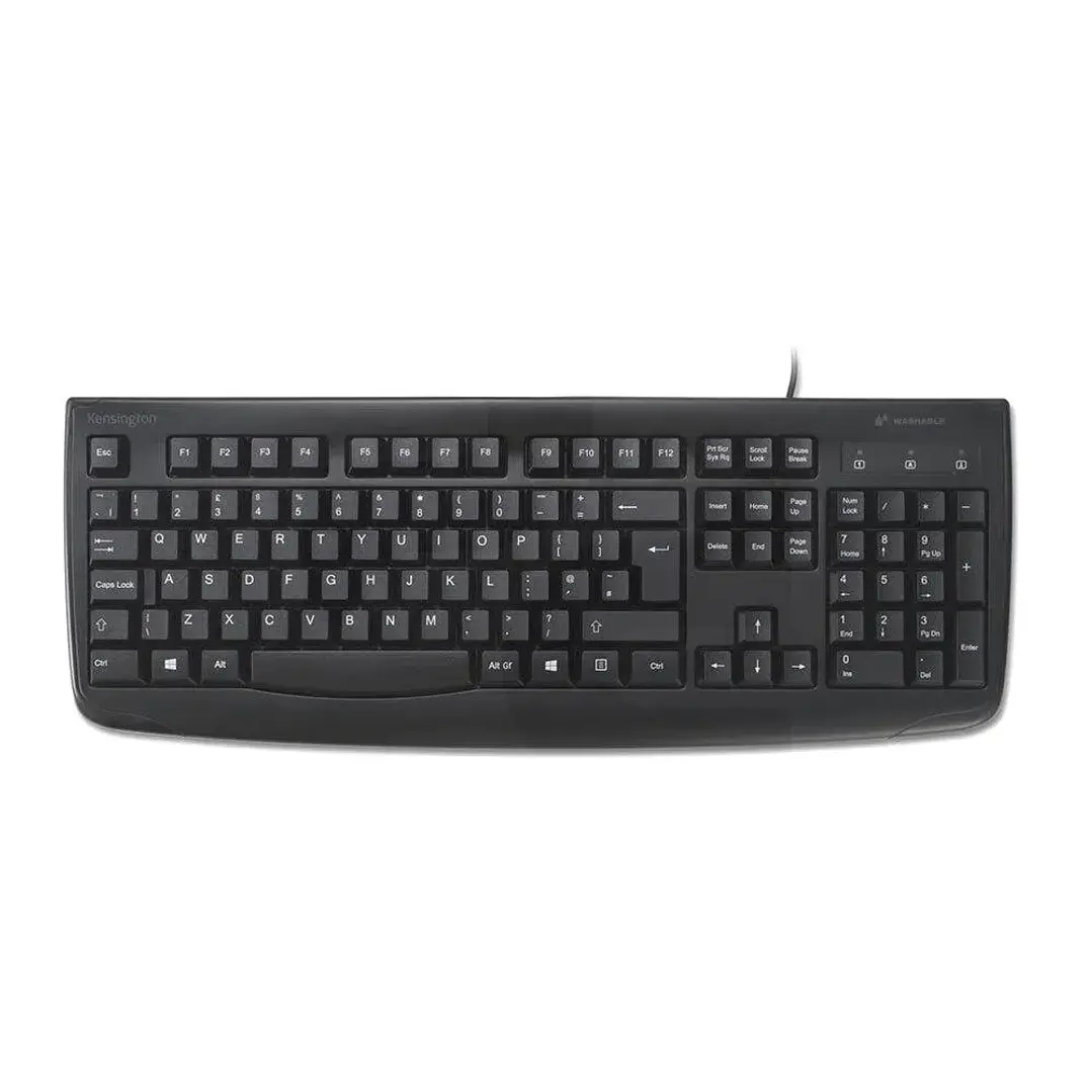 Teclado Kensington Pro Fit USB Washable USB alámbrico limpieza fácil oficina 2