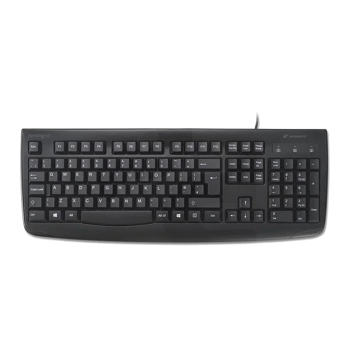 Teclado Kensington Pro Fit USB Washable USB alámbrico limpieza fácil oficina 2