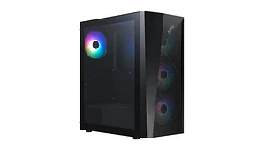 Gabinete XPG Lander 500 Negro Mid-Tower con 4 ventiladores ARGB