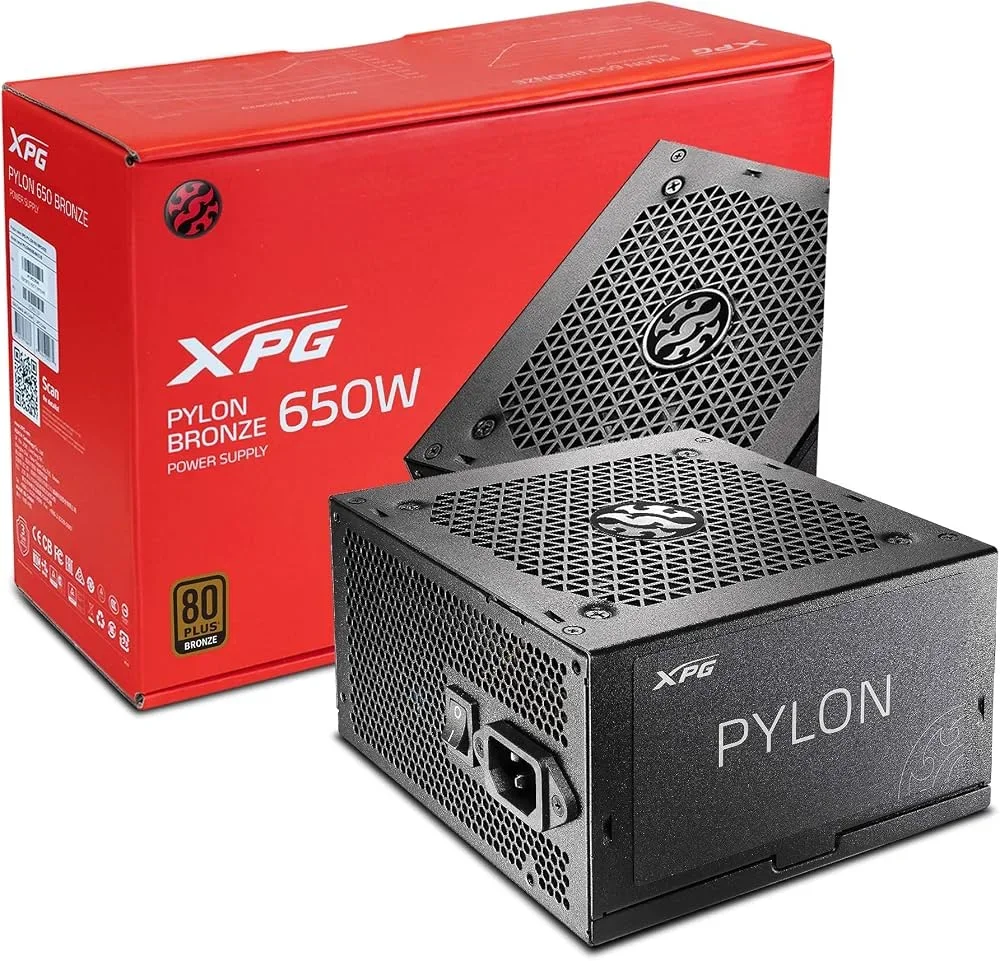 Fuente de Poder XPG 650W 80 PLUS Bronze No Modular