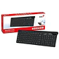 Teclado Genius SLIMSTAR 7230 Inalámbrico USB 2.0 Negro - Miniatura 1
