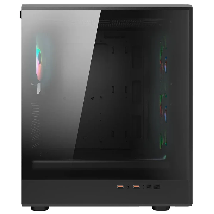 Gabinete Cougar AIRFACE PURE RGB Negro con 4 ventiladores RGB y vidrio templado 3