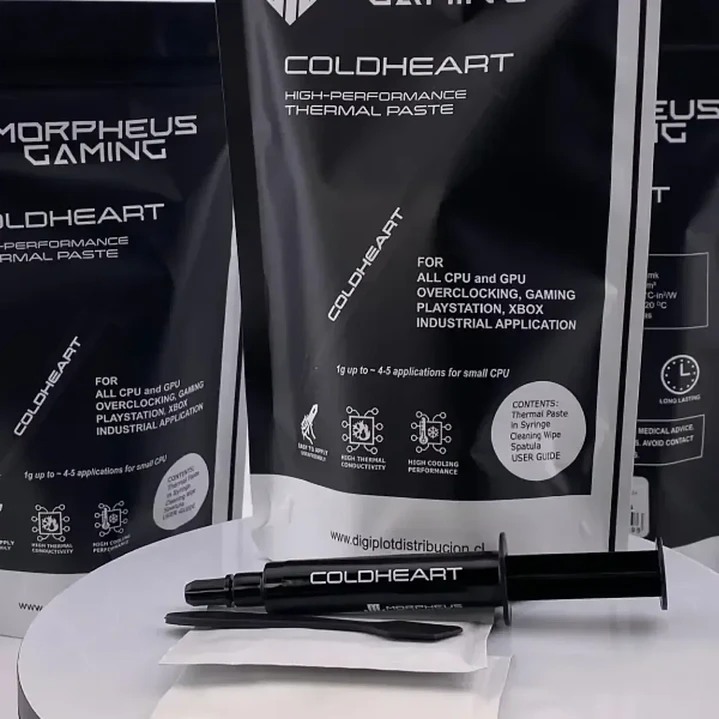 Cooler CPU ColdHeart Pasta Térmica 4g Jeringa con Paleta para Gaming 1